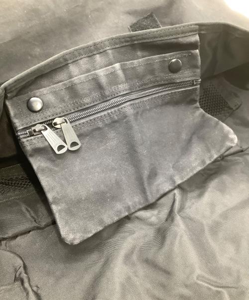 stussy（ステューシー）stussy (ステューシー) PORTER (ポーター) メッセンジャーバッグ ブラックの古着・服飾アイテム