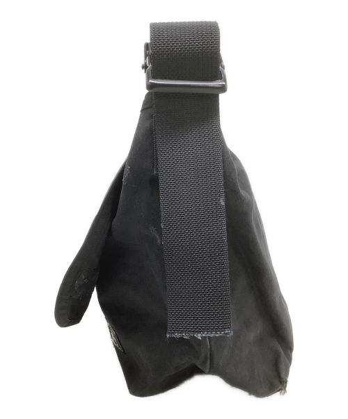 stussy（ステューシー）stussy (ステューシー) PORTER (ポーター) メッセンジャーバッグ ブラックの古着・服飾アイテム