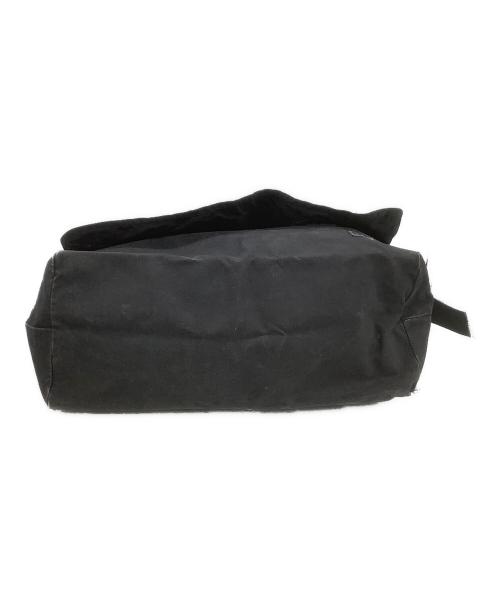 stussy（ステューシー）stussy (ステューシー) PORTER (ポーター) メッセンジャーバッグ ブラックの古着・服飾アイテム