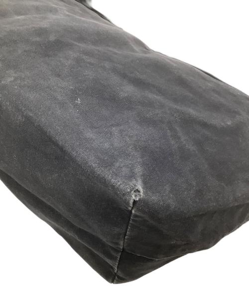 stussy（ステューシー）stussy (ステューシー) PORTER (ポーター) メッセンジャーバッグ ブラックの古着・服飾アイテム