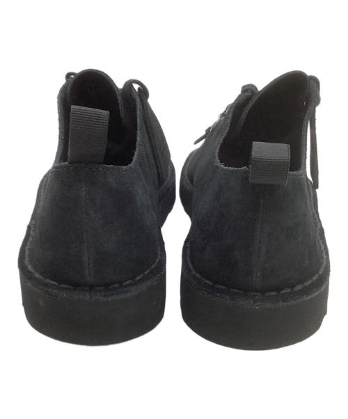 CLARKS ORIGINALS（クラークス オリジナルズ）CLARKS ORIGINALS (クラークス オリジナルズ) Engineered Garments (エンジニアドガーメンツ) スエードローカットデザートブーツ Desert Khan EG ブラック サイズ:EU41の古着・服飾アイテム