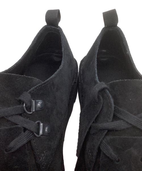 CLARKS ORIGINALS（クラークス オリジナルズ）CLARKS ORIGINALS (クラークス オリジナルズ) Engineered Garments (エンジニアドガーメンツ) スエードローカットデザートブーツ Desert Khan EG ブラック サイズ:EU41の古着・服飾アイテム