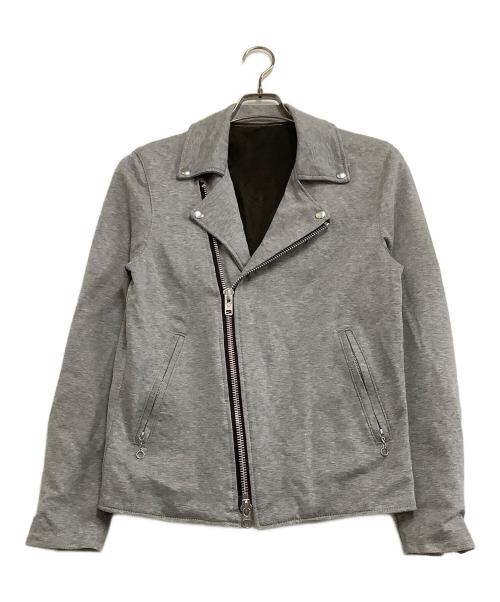 VANSON（バンソン）VANSON (バンソン) TATRAS (タトラス) ライダースジャケット グレー サイズ:36の古着・服飾アイテム