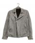 VANSON（バンソン）の古着「ライダースジャケット」｜グレー