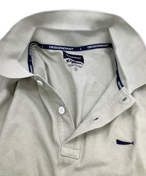 DESCENDANT（ディセンダント）DESCENDANT (ディセンダント) ポロシャツ　KhaKee ベージュ サイズ:3の古着・服飾アイテム