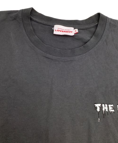 CHARLES JEFFREY LOVERBOY（チャールズ ジェフリー ラバーボーイ）CHARLES JEFFREY LOVERBOY (チャールズ ジェフリー ラバーボーイ) 半袖カットソー チャコールグレー サイズ:Mの古着・服飾アイテム