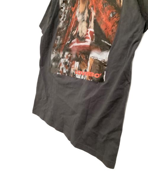 CHARLES JEFFREY LOVERBOY（チャールズ ジェフリー ラバーボーイ）CHARLES JEFFREY LOVERBOY (チャールズ ジェフリー ラバーボーイ) 半袖カットソー チャコールグレー サイズ:Mの古着・服飾アイテム
