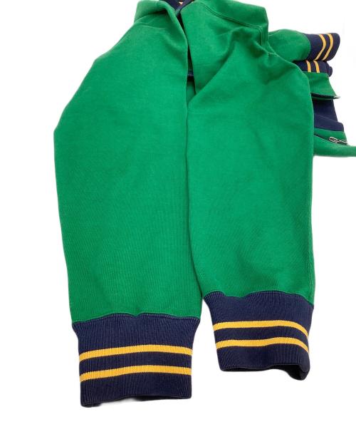 POLO RALPH LAUREN（ポロ・ラルフローレン）POLO RALPH LAUREN (ポロ・ラルフローレン) トラックジャケット グリーン×ネイビー サイズ:Lの古着・服飾アイテム
