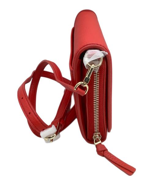 TORY BURCH（トリーバーチ）TORY BURCH (トリーバーチ) ショルダーウォレット レッドの古着・服飾アイテム