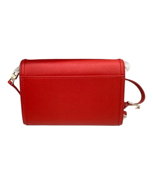 TORY BURCH（トリーバーチ）TORY BURCH (トリーバーチ) ショルダーウォレット レッドの古着・服飾アイテム