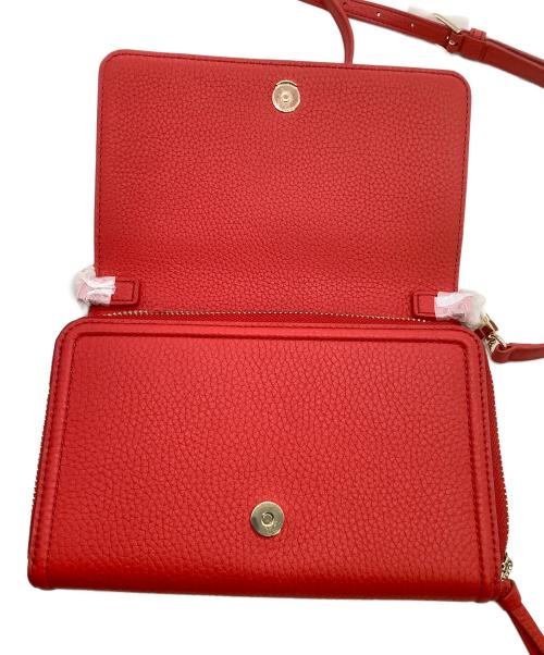 TORY BURCH（トリーバーチ）TORY BURCH (トリーバーチ) ショルダーウォレット レッドの古着・服飾アイテム