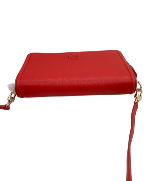 TORY BURCH（トリーバーチ）TORY BURCH (トリーバーチ) ショルダーウォレット レッドの古着・服飾アイテム
