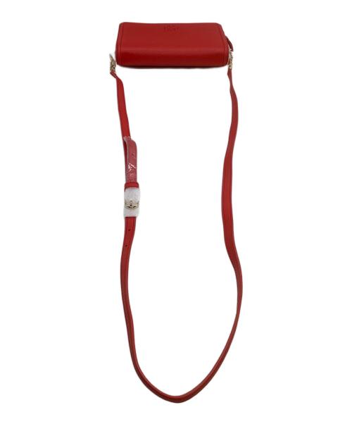 TORY BURCH（トリーバーチ）TORY BURCH (トリーバーチ) ショルダーウォレット レッドの古着・服飾アイテム