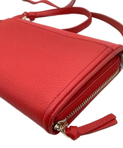 TORY BURCH（トリーバーチ）TORY BURCH (トリーバーチ) ショルダーウォレット レッドの古着・服飾アイテム