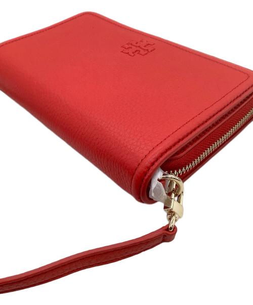 TORY BURCH（トリーバーチ）TORY BURCH (トリーバーチ) ショルダーウォレット レッドの古着・服飾アイテム