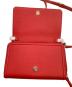 中古・古着 TORY BURCH (トリーバーチ) ショルダーウォレット レッド：18000円
