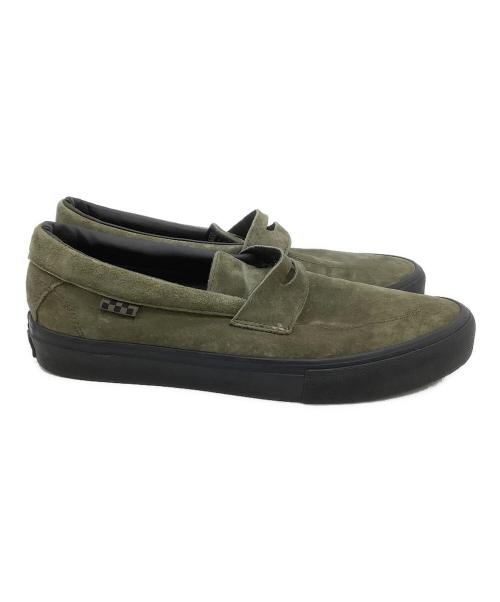 VANS（ヴァンズ）VANS (ヴァンズ) スリッポン SKATE STYLE 53 BEATRICE DOMOND グリーン サイズ:28の古着・服飾アイテム