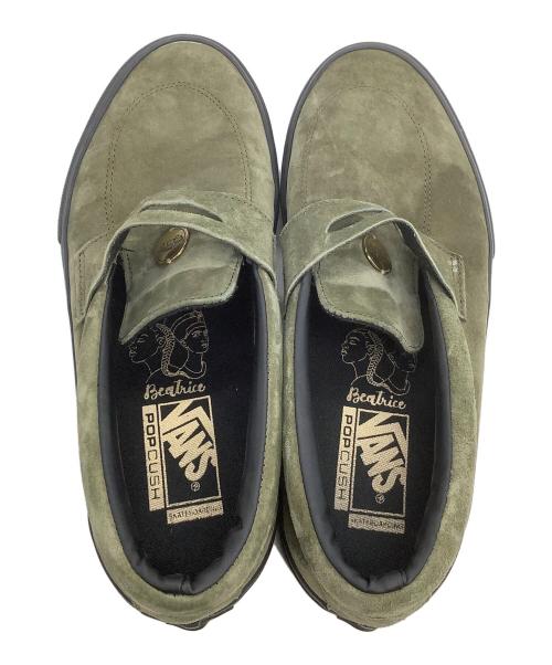 VANS（ヴァンズ）VANS (ヴァンズ) スリッポン SKATE STYLE 53 BEATRICE DOMOND グリーン サイズ:28の古着・服飾アイテム