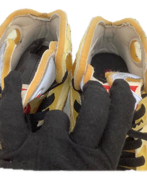 NIKE（ナイキ）NIKE (ナイキ) OFFWHITE (オフホワイト) ハイカットスニーカー AIR JORDAN5 イエロー サイズ:27の古着・服飾アイテム