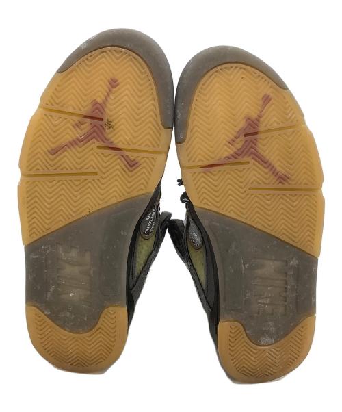 NIKE（ナイキ）NIKE (ナイキ) OFFWHITE (オフホワイト) ハイカットスニーカー　Air Jordan 5 グレー サイズ:27の古着・服飾アイテム