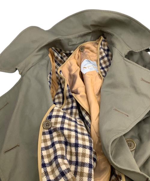 Aquascutum（アクアスキュータム）Aquascutum (アクアスキュータム) トレンチコート　Aqua 5 ベージュ サイズ:表記なしの古着・服飾アイテム
