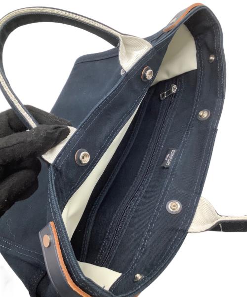 PORTER（ポーター）PORTER (ポーター) キャンバストートバッグ　ネイキッド ネイビーの古着・服飾アイテム