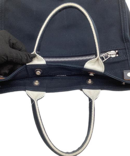 PORTER（ポーター）PORTER (ポーター) キャンバストートバッグ　ネイキッド ネイビーの古着・服飾アイテム
