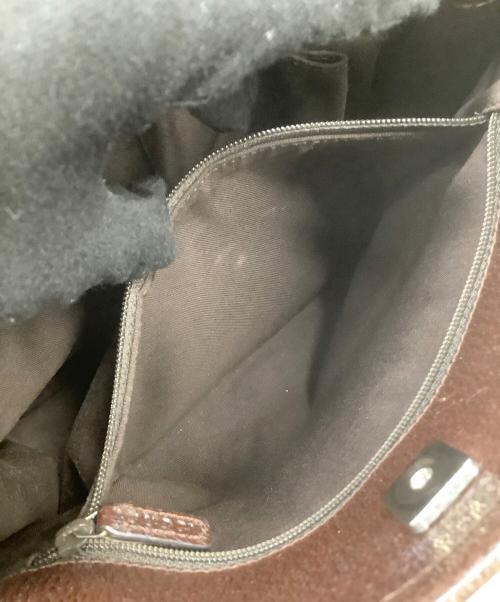 GUCCI（グッチ）GUCCI (グッチ) ショルダーバッグ GG ベージュ×ブラウンの古着・服飾アイテム