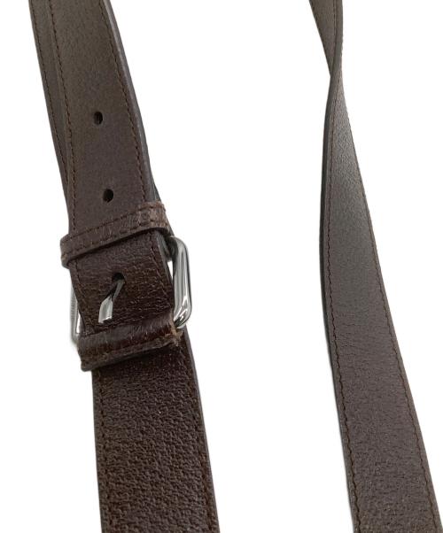 GUCCI（グッチ）GUCCI (グッチ) ショルダーバッグ GG ベージュ×ブラウンの古着・服飾アイテム