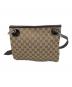 GUCCI (グッチ) ショルダーバッグ GG ベージュ×ブラウン：35000円