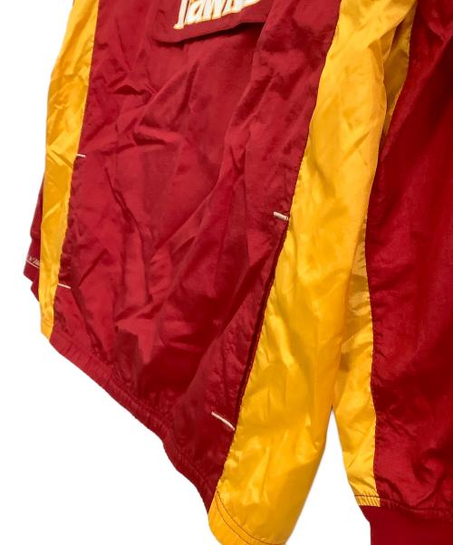 MITCHELL & NESS（ミッチェルアンドネス）MITCHELL & NESS (ミッチェルアンドネス) アノラックパーカー　hawks レッド サイズ:Mの古着・服飾アイテム