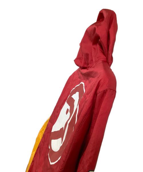 MITCHELL & NESS（ミッチェルアンドネス）MITCHELL & NESS (ミッチェルアンドネス) アノラックパーカー　hawks レッド サイズ:Mの古着・服飾アイテム