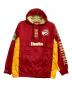 MITCHELL & NESS（ミッチェルアンドネス）の古着「アノラックパーカー　hawks」｜レッド