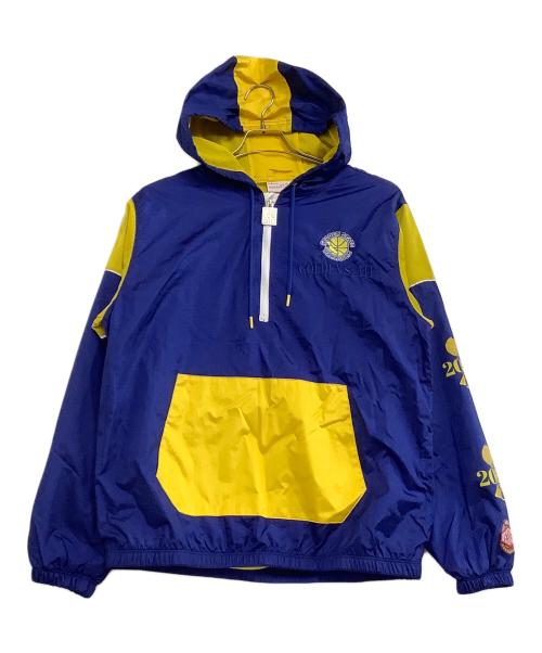 MITCHELL & NESS（ミッチェルアンドネス）MITCHELL & NESS (ミッチェルアンドネス) アノラックパーカー　warriors  ブルー サイズ:Mの古着・服飾アイテム