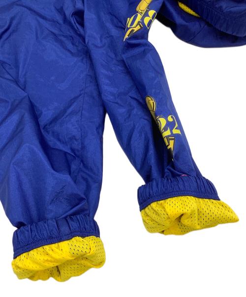 MITCHELL & NESS（ミッチェルアンドネス）MITCHELL & NESS (ミッチェルアンドネス) アノラックパーカー　warriors  ブルー サイズ:Mの古着・服飾アイテム