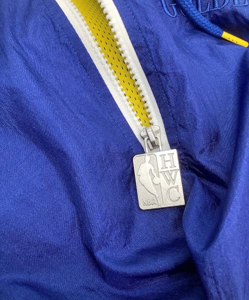 MITCHELL & NESS（ミッチェルアンドネス）MITCHELL & NESS (ミッチェルアンドネス) アノラックパーカー　warriors  ブルー サイズ:Mの古着・服飾アイテム