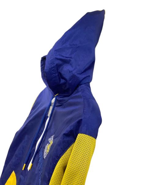 MITCHELL & NESS（ミッチェルアンドネス）MITCHELL & NESS (ミッチェルアンドネス) アノラックパーカー　warriors  ブルー サイズ:Mの古着・服飾アイテム