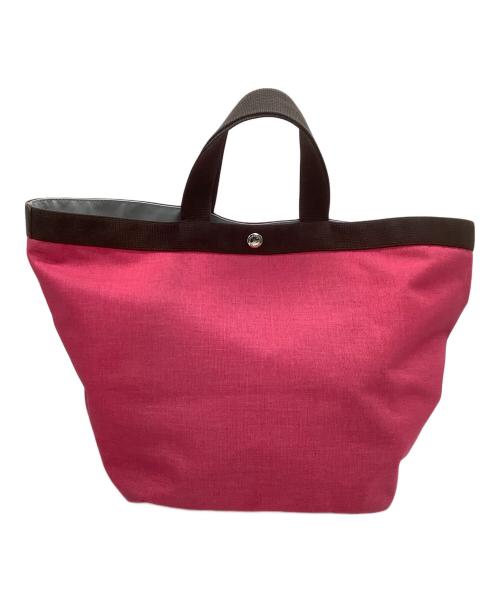Herve Chapelier（エルベシャプリエ）Herve Chapelier (エルベシャプリエ) トートバッグ フューシャ×モカの古着・服飾アイテム