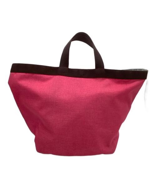 Herve Chapelier（エルベシャプリエ）Herve Chapelier (エルベシャプリエ) トートバッグ フューシャ×モカの古着・服飾アイテム