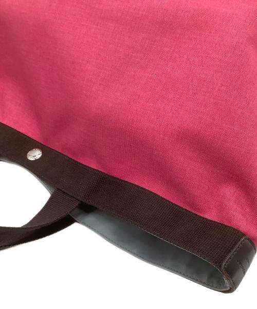 Herve Chapelier（エルベシャプリエ）Herve Chapelier (エルベシャプリエ) トートバッグ フューシャ×モカの古着・服飾アイテム