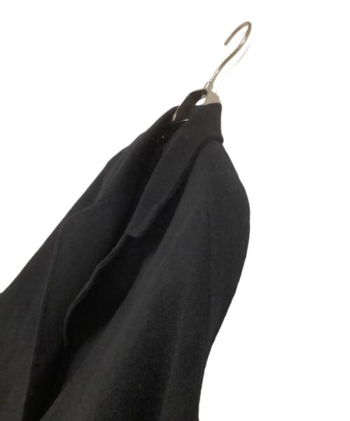 MUSE（ミューズ）MUSE (ミューズ) チェスターコート　ウールアンゴラリバーコート ブラック サイズ:freeの古着・服飾アイテム