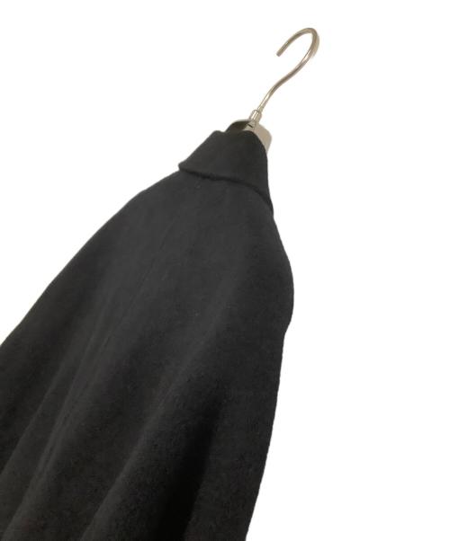 MUSE（ミューズ）MUSE (ミューズ) チェスターコート　ウールアンゴラリバーコート ブラック サイズ:freeの古着・服飾アイテム