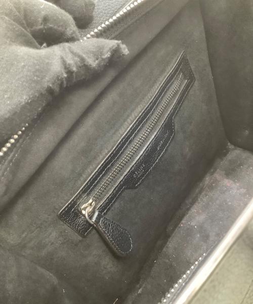 CELINE（セリーヌ）CELINE (セリーヌ) ハンドバッグ ラゲージ マイクロ ブラックの古着・服飾アイテム