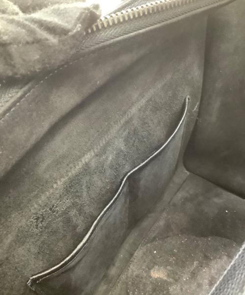 CELINE（セリーヌ）CELINE (セリーヌ) ハンドバッグ ラゲージ マイクロ ブラックの古着・服飾アイテム