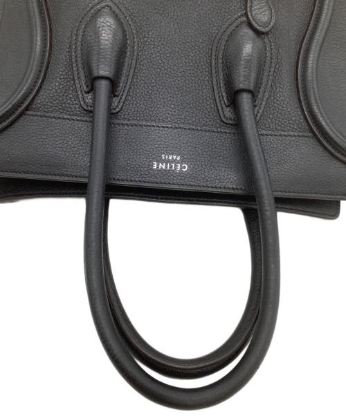 CELINE（セリーヌ）CELINE (セリーヌ) ハンドバッグ ラゲージ マイクロ ブラックの古着・服飾アイテム