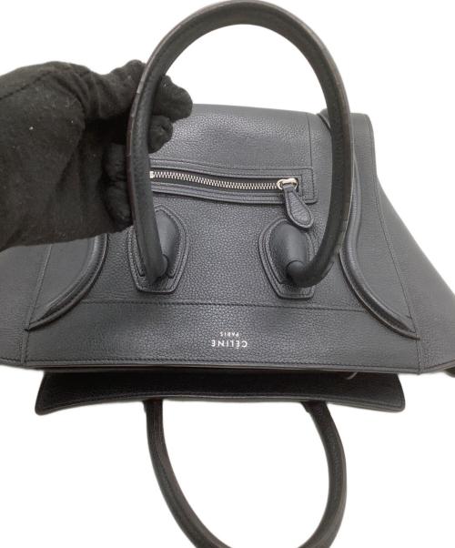 CELINE（セリーヌ）CELINE (セリーヌ) ハンドバッグ ラゲージ マイクロ ブラックの古着・服飾アイテム