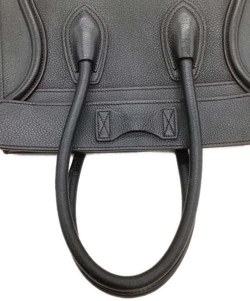 CELINE（セリーヌ）CELINE (セリーヌ) ハンドバッグ ラゲージ マイクロ ブラックの古着・服飾アイテム