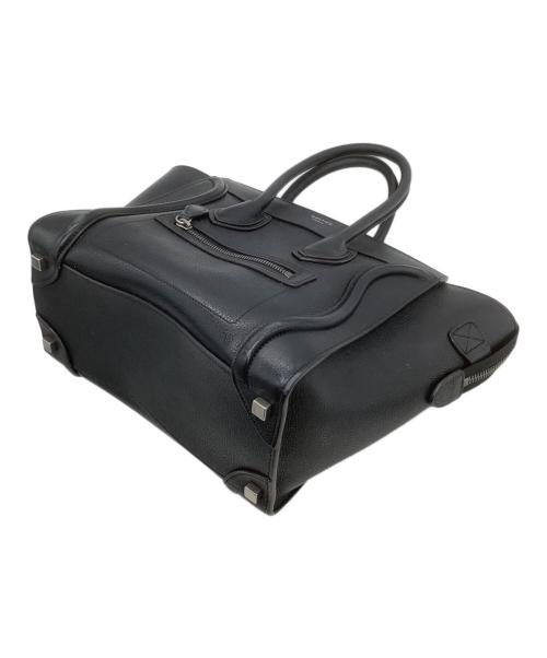 CELINE（セリーヌ）CELINE (セリーヌ) ハンドバッグ ラゲージ マイクロ ブラックの古着・服飾アイテム