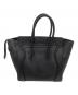 CELINE (セリーヌ) ハンドバッグ ラゲージ マイクロ ブラック：80000円