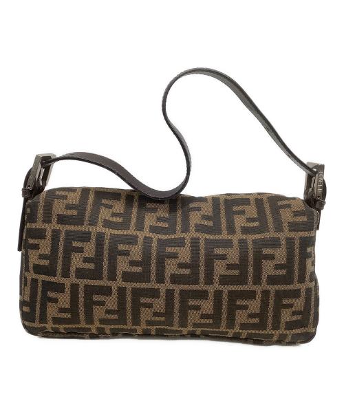 FENDI（フェンディ）FENDI (フェンディ) ショルダーバッグ　ズッカ　マンマバケット ブラウンの古着・服飾アイテム